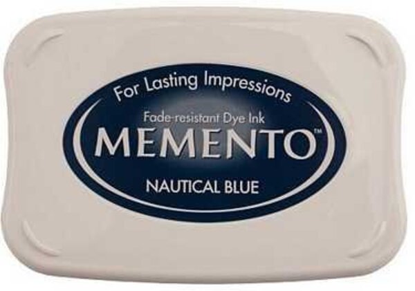Tsukineko Memento Nautical Blue Dye Ink Pad (ME-607)