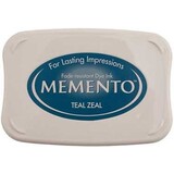 Tsukineko Memento Teal Zeal Dye Ink Pad (ME-602)
