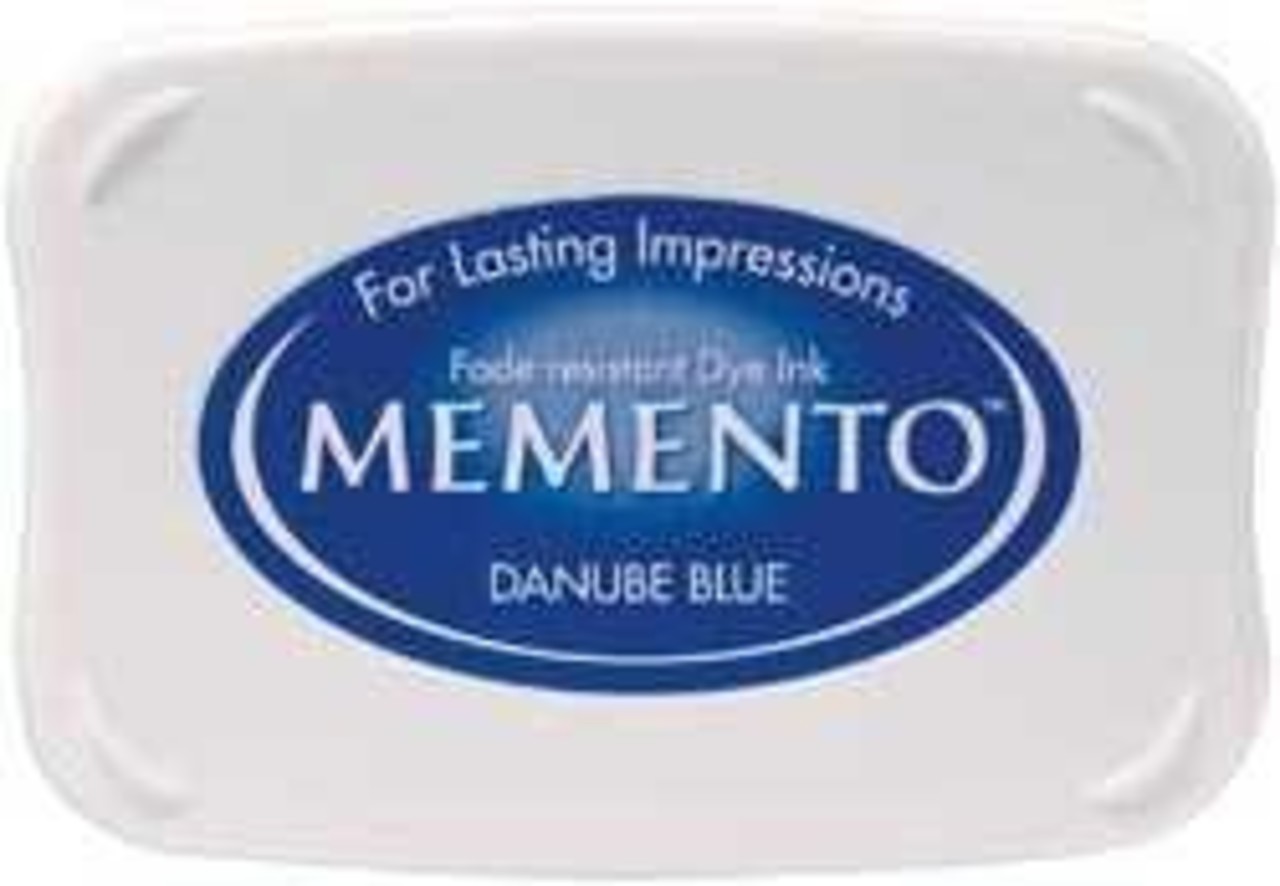 Tsukineko Memento Danube Blue Dye Ink Pad (ME-600) Tsukineko Memento Danube Blue Dye Ink Pad (ME-600)