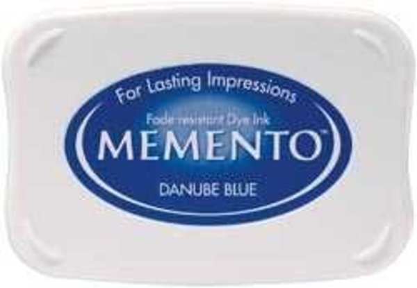 Tsukineko Memento Danube Blue Dye Ink Pad (ME-600) Tsukineko Memento Danube Blue Dye Ink Pad (ME-600)