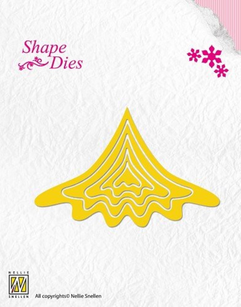Nellie Snellen Shape Die Build Up Christmas Tree (SD036) Nellie Snellen Shape Die Build Up Christmas Tree (SD036)