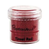 Papermania Embossing Powder Tinsel Red (PMA 4021013)