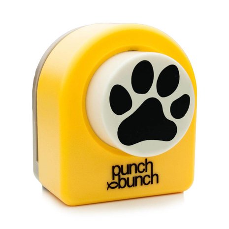 Punch Bunch Large Punch - Paw Print Punch Bunch Large Punch - Paw Print
