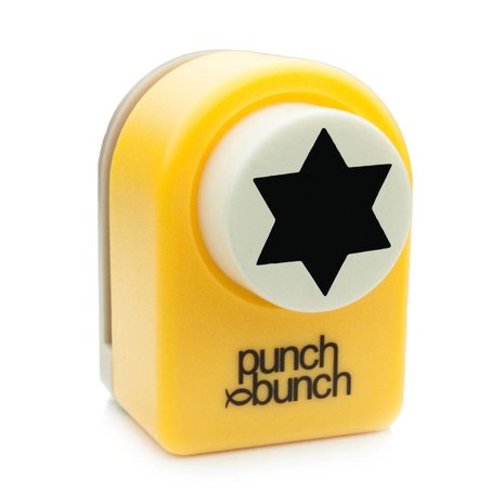 Punch Bunch Medium Punch - Star of David Punch Bunch Medium Punch - Star of David