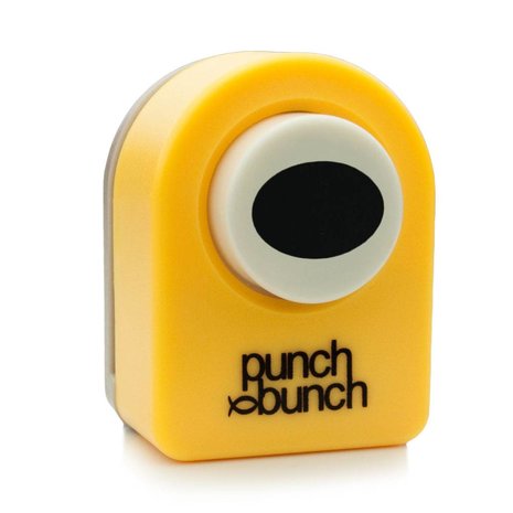 Punch Bunch Small Punch - Oval 14mm, 1/2 inch