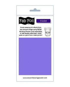 WOW! Violet Fabulous Foil (W216-VIO51) WOW! Violet Fabulous Foil (W216-VIO51)