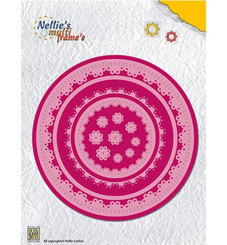 Nellie Snellen Multi Frame Doily 1 (MFD106) Nellie Snellen Multi Frame Doily 1 (MFD106)