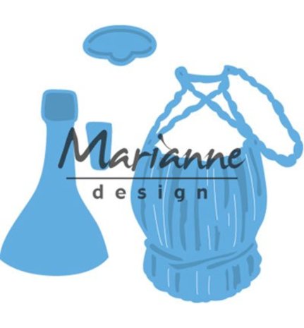 Marianne Design Creatable Tiny's Italian Wine Bottle (LR0479)