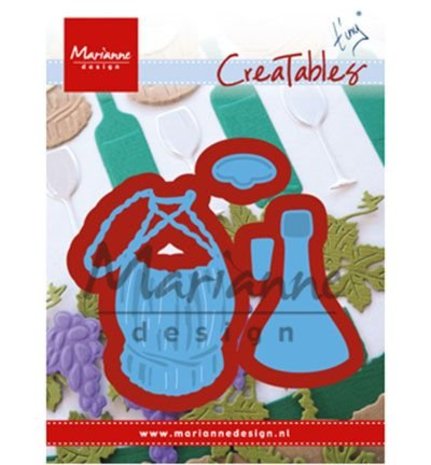 Marianne Design Creatable Tiny's Italian Wine Bottle (LR0479)