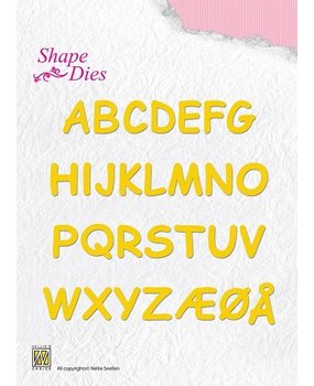 Nellie Snellen Shape Die Alphabet (SD037) Nellie Snellen Shape Die Alphabet (SD037)