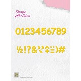 Nellie Snellen Shape Die Numbers And Punctuation Marks (SD038)