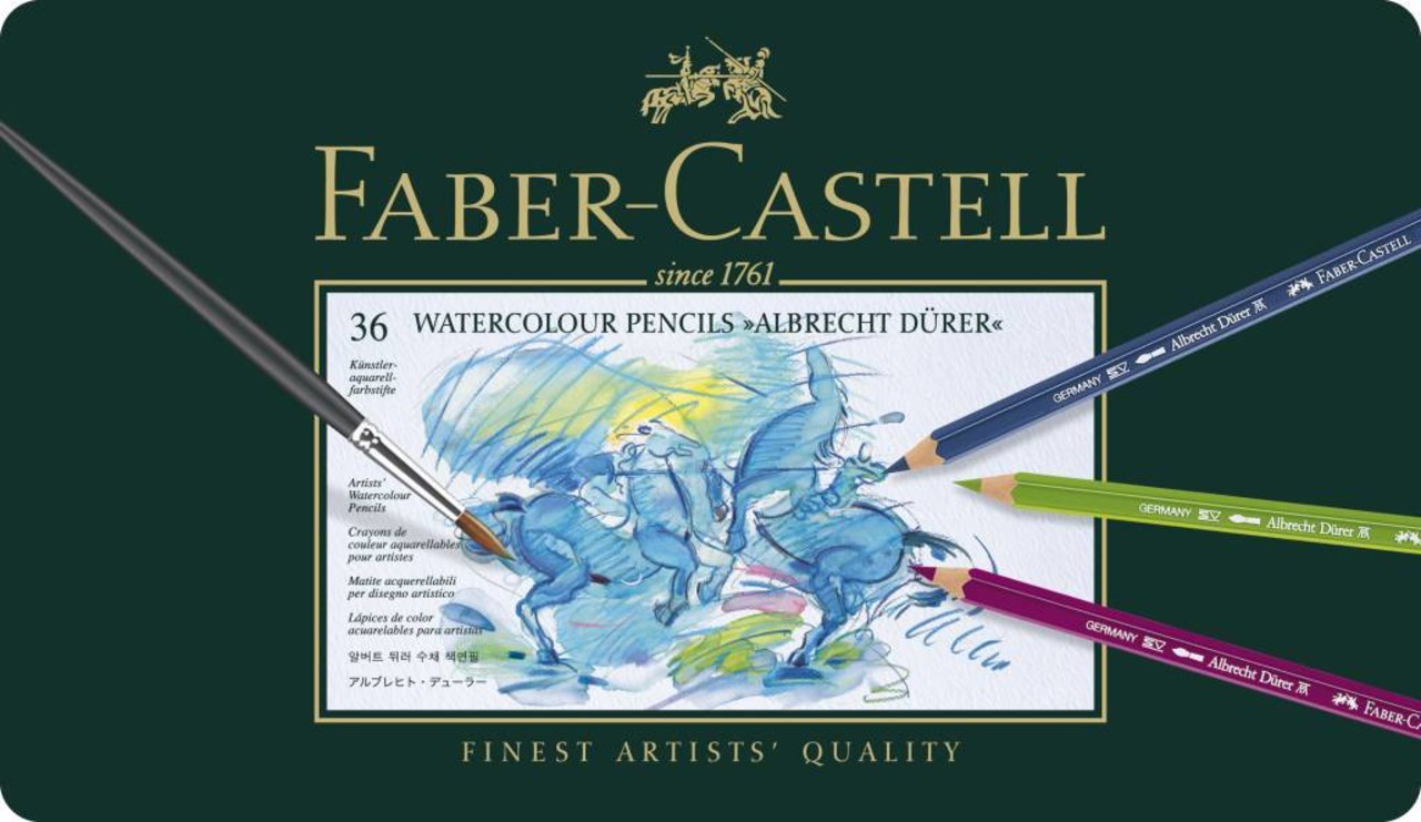 Faber Castell Aquarelpotlood Albrecht Durer Etui à 36 Stuks (FC-117536) Faber Castell Aquarelpotlood Albrecht Durer Etui à 36 Stuks (FC-117536)