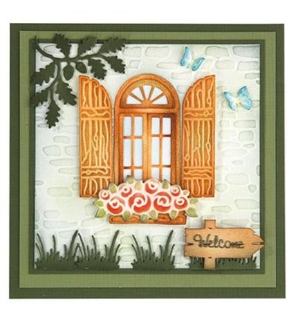 Leane Creatief LeCrea' Combi Dies Flower Basket (45.3561) Leane Creatief LeCrea' Combi Dies Flower Basket (45.3561)