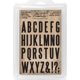 Idea-ology Block Uppercase Alpha 3,81 cm Cling Foam Stamps (TH93577)
