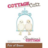 Scrapping Cottage CottageCutz Pair Of Doves (CC-323)