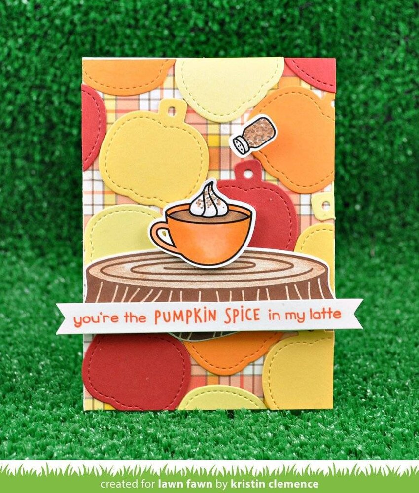 Lawn Fawn Pumpkin Spice Clear Stamps (LF1462) Lawn Fawn Pumpkin Spice Clear Stamps (LF1462)