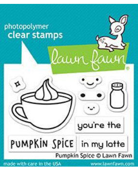 Lawn Fawn Pumpkin Spice Clear Stamps (LF1462) Lawn Fawn Pumpkin Spice Clear Stamps (LF1462)