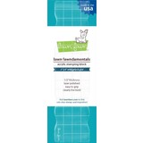 Lawn Fawn Fawndamentals - Acrylic Stamping Block 2x8 Inch (LF502)