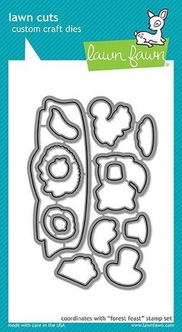 Lawn Fawn Forest Feast Dies (LF1465) Lawn Fawn Forest Feast Dies (LF1465)