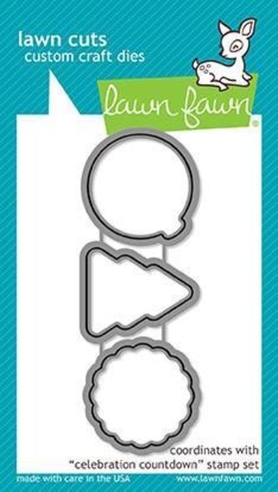 Lawn Fawn Celebration Countdown Dies (LF1477) Lawn Fawn Celebration Countdown Dies (LF1477)