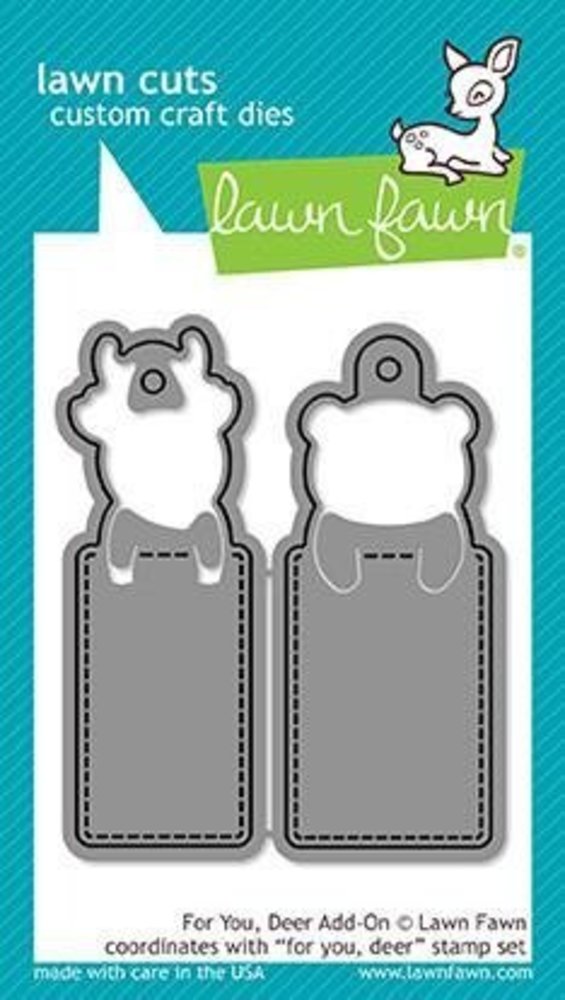 Lawn Fawn For You Deer Add-on Dies (LF1482) Lawn Fawn For You Deer Add-on Dies (LF1482)