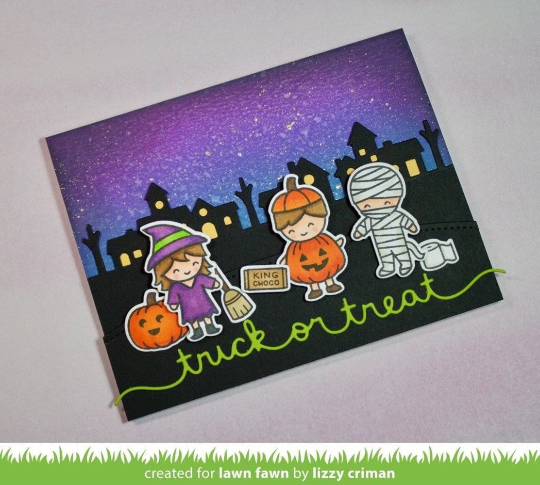 Lawn Fawn Trick Or Treat Border Die (LF1490) Lawn Fawn Trick Or Treat Border Die (LF1490)