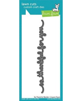 Lawn Fawn So Thankful Border Die (LF1491)