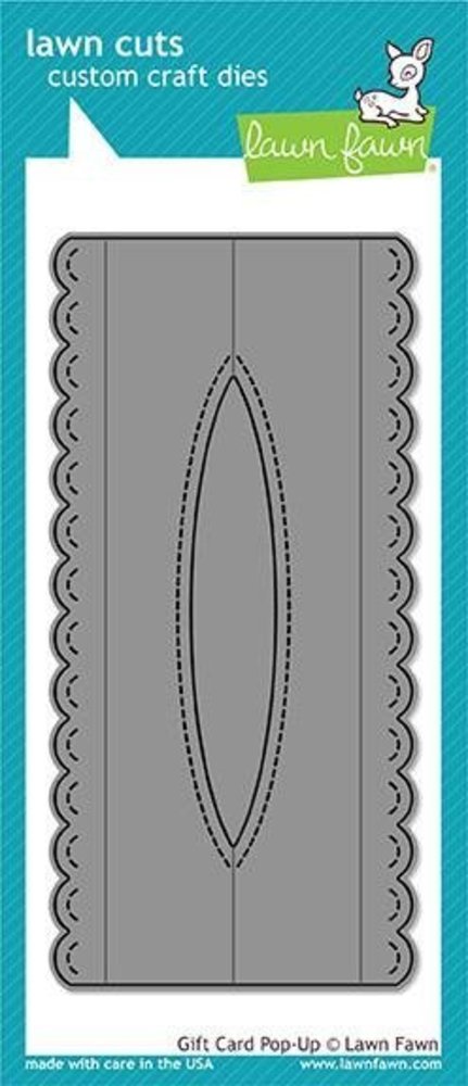 Lawn Fawn Gift Card Pop-Up Dies (LF1499) Lawn Fawn Gift Card Pop-Up Dies (LF1499)