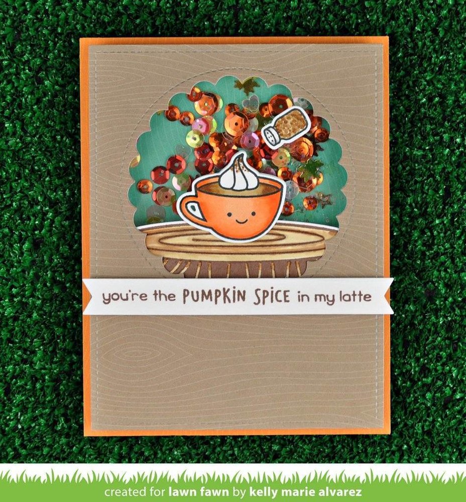 Lawn Fawn Outside In Stiched Scalloped Circle Stackables Dies (LF1504)