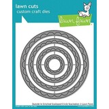 Lawn Fawn Outside In Stiched Scalloped Circle Stackables Dies (LF1504)