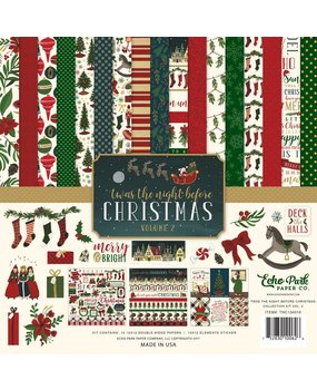 Echo Park 'Twas The Night Before Christmas 12x12 Inch Collection Kit Vol. 2 (TNC134016)