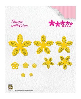 Nellie Snellen Shape Die Poinsettia (SD138)