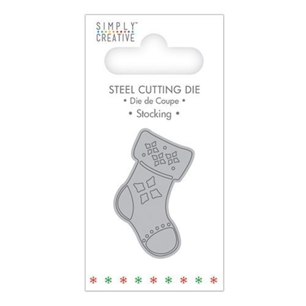 Simply Creative Christmas Die Stocking (SCDIE045X17) OP=OP! Simply Creative Christmas Die Stocking (SCDIE045X17) OP=OP!