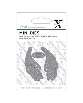 Xcut Mini Dies (3pc) - Angel Wings (XCU 503654)