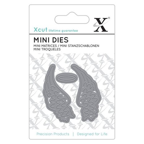 Xcut Mini Dies (3pc) - Angel Wings (XCU 503654)