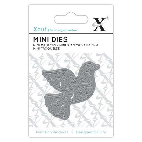 Xcut Mini Dies (1pc) - Filigree Dove (XCU 503656) Xcut Mini Dies (1pc) - Filigree Dove (XCU 503656)
