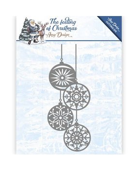 Amy Design The Feeling Of Christmas Christmas Balls Die (ADD10113)