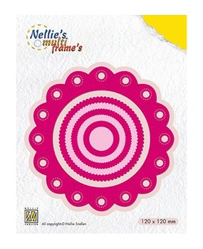 Nellie Snellen Multi Frame Rosette Round (MFD111)* Nellie Snellen Multi Frame Rosette Round (MFD111)*