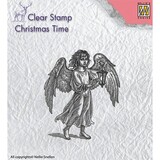 Nellie Snellen Angel With Lantern Clear Stamp (CT021)