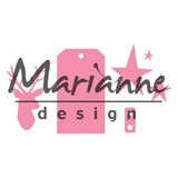 Marianne Design Collectable Giftwrapping Karin's Deer Stars & Tag (COL1442)