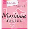 Marianne Design Collectable Giftwrapping Karin's Bird Hearts & Tag (COL1443) Marianne Design Collectable Giftwrapping Karin's Bird Hearts & Tag (COL1443)