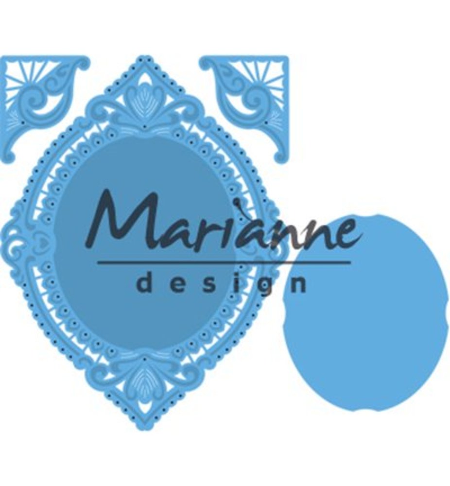 Marianne Design Creatable Petra's Oval & Corners (LR0485) Marianne Design Creatable Petra's Oval & Corners (LR0485)