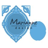 Marianne Design Creatable Petra's Oval & Corners (LR0485)