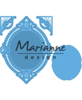 Marianne Design Creatable Petra's Oval & Corners (LR0485) Marianne Design Creatable Petra's Oval & Corners (LR0485)