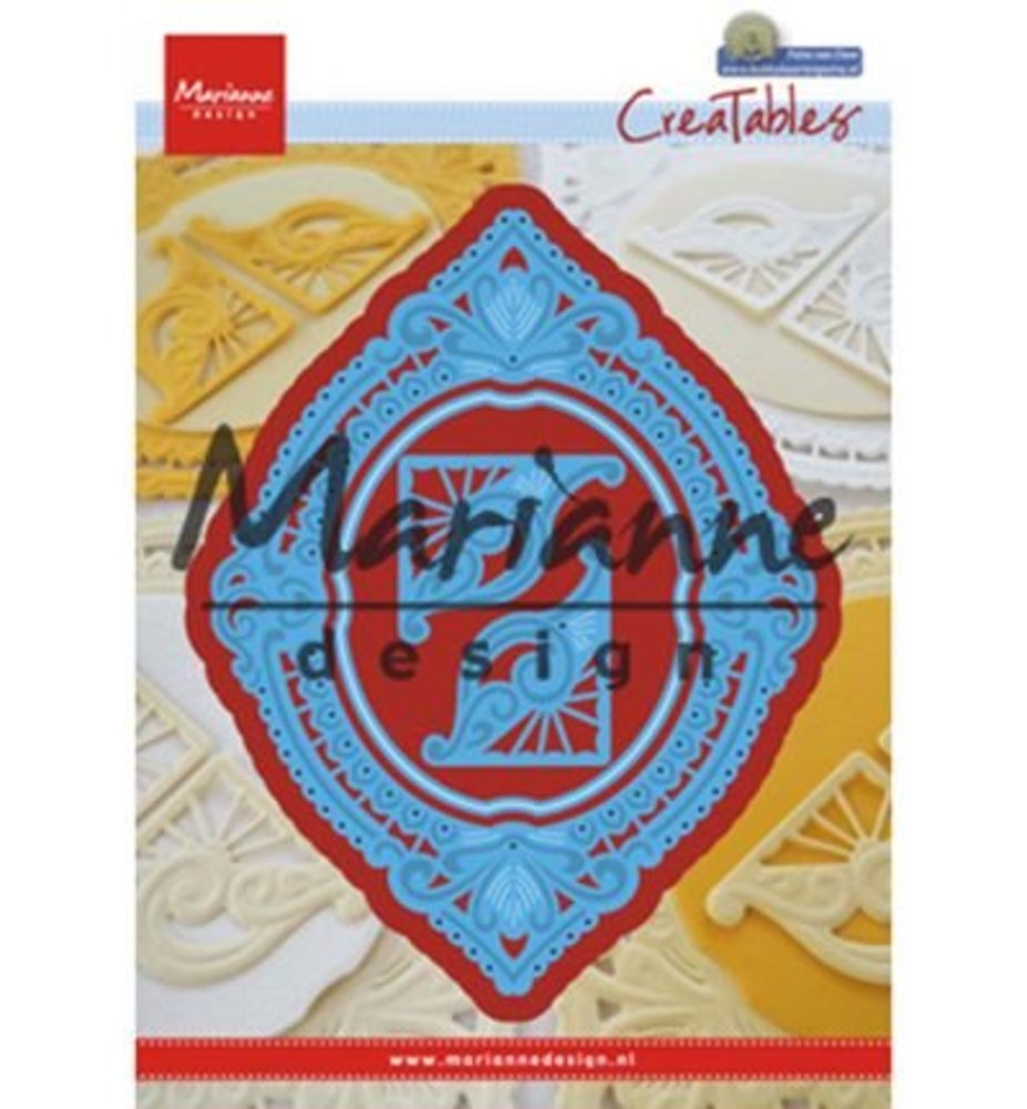 Marianne Design Creatable Petra's Oval & Corners (LR0485) Marianne Design Creatable Petra's Oval & Corners (LR0485)