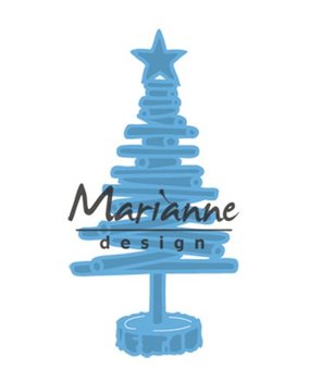 Marianne Design Creatable Tiny's Christmas Tree Wood (LR0492) Marianne Design Creatable Tiny's Christmas Tree Wood (LR0492)