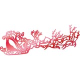 Couture Creations Hot Foil Stamp Santa's Sleigh (CO725532)