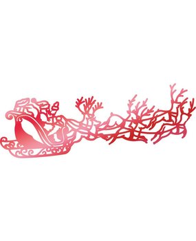 Couture Creations Hot Foil Stamp Santa's Sleigh (CO725532)