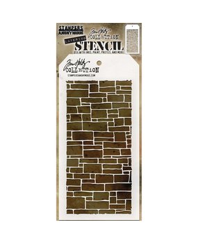 Stampers Anonymous Tim Holtz Slate Layering Stencil (THS085) Stampers Anonymous Tim Holtz Slate Layering Stencil (THS085)