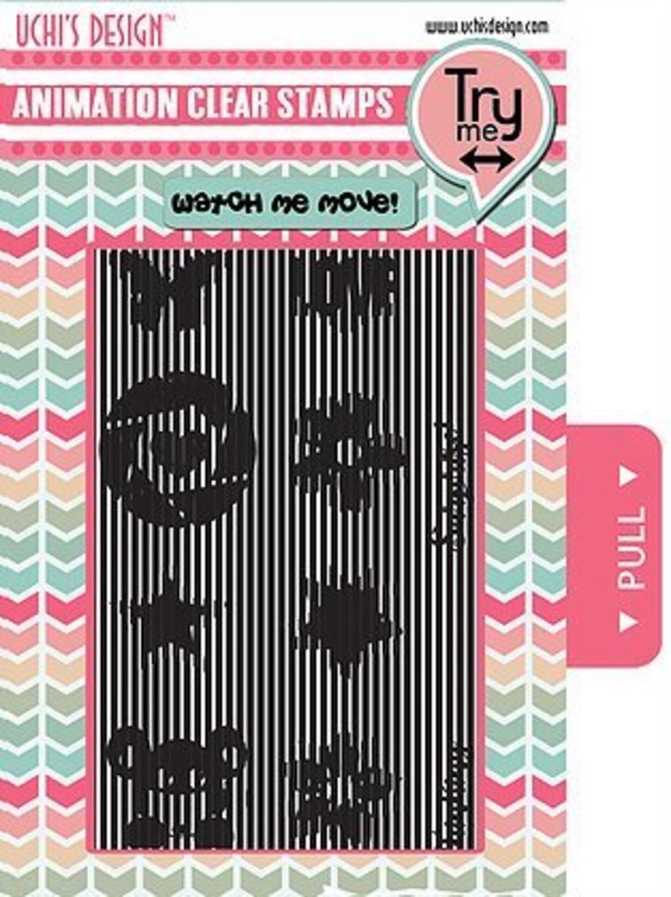 Uchi's Design Animation Clear Stamp Essentials (AS8) Uchi's Design Animation Clear Stamp Essentials (AS8)